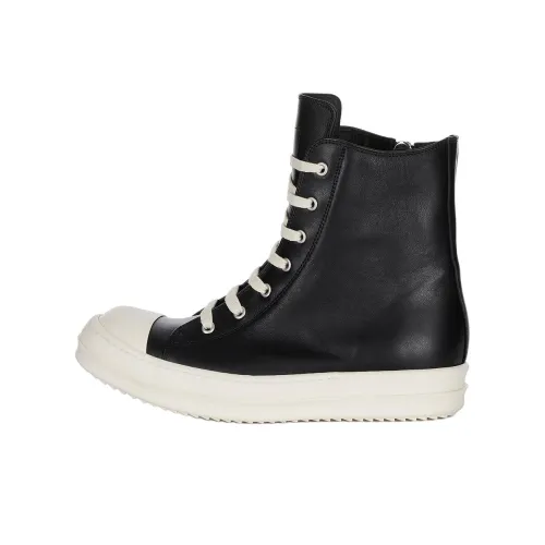 RICK OWENS совместный бренд RO Hollywood High Топ Скейтборд Кроссовки Мужские Черные