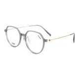 Прозрачно-серый | Розово-золотой-C02 Только оправа