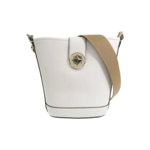 Kate Spade Кожа Плечевая Сумка Унисекс Белая