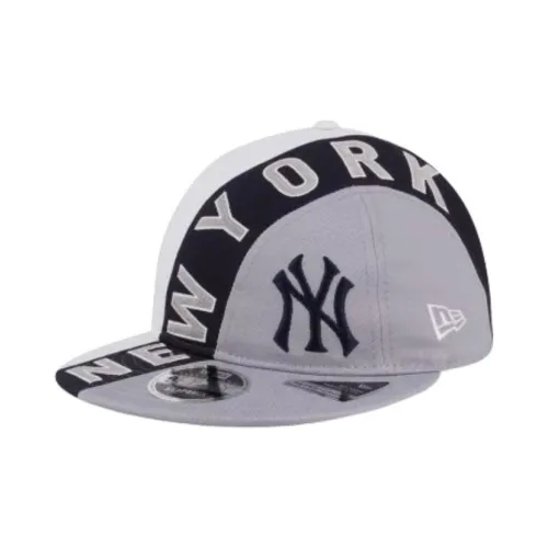 New Era Хлопковые кепки унисекс серые