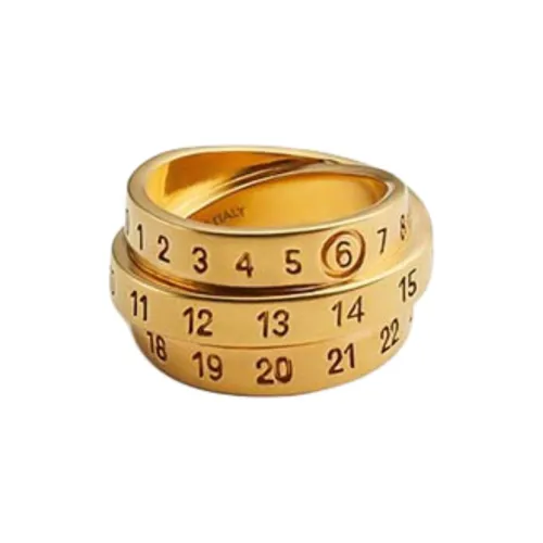 MM6 Maison Margiela Латунные Кольца Унисекс