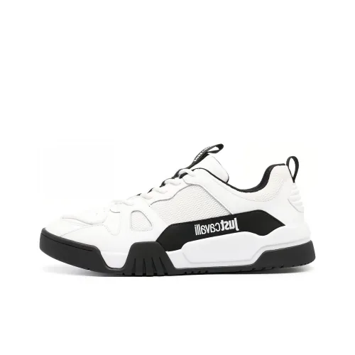 Just Cavalli Скейтборд Кроссовки Низкие Белые Черные Мужские