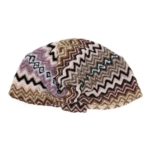 MISSONI Вискоза Полиэстер Шапки и Кепки Мужские Фиолетовые