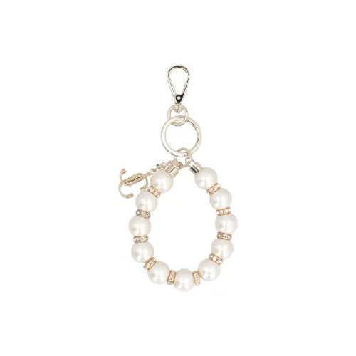 Jimmy Choo Keychains Женские из смолы Золотого цвета