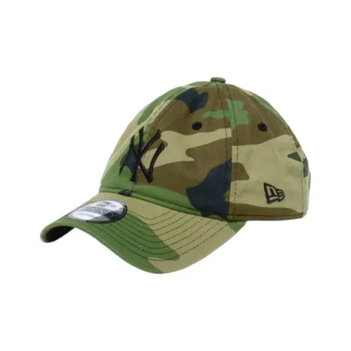 New Era Хлопок Кепки Унисекс Камуфляж Лесной Черный