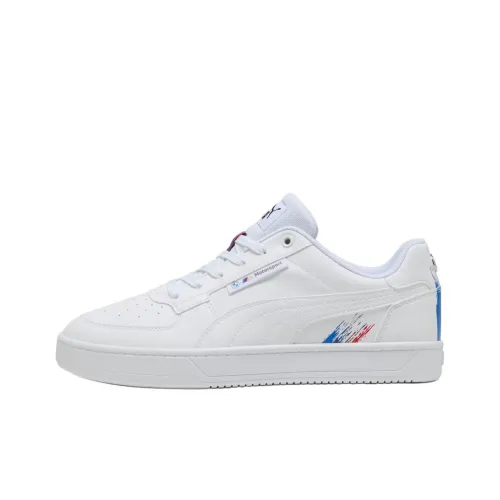 PUMA BMW M Motorspor Низкий Топ Повседневный Мужской Белый