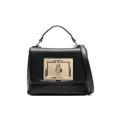 LOVE MOSCHINO ПУ (полиуретан) Сумка с одним плечевым ремнем Женская Черная