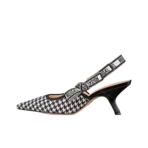 DIOR J'Adior Высокие каблуки Черный/Белый Женские