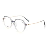 Градиентный синий | Розово-золотой-C12 Только оправа