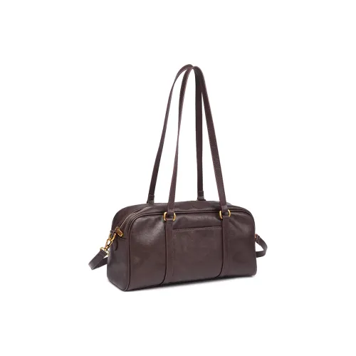 GELANDAI Сумка через плечо из коровьей кожи Женская Черная Коричневая