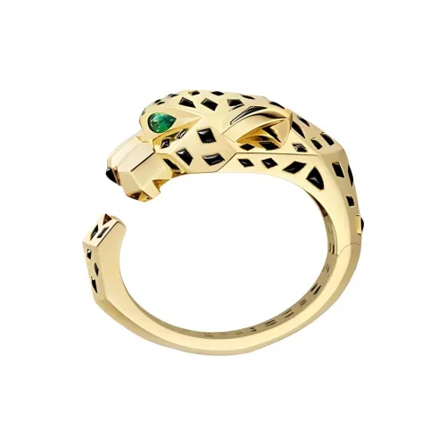 Cartier Браслет Panthère De Cartier Желтое Золото, Оникс, Гранаты-цавориты