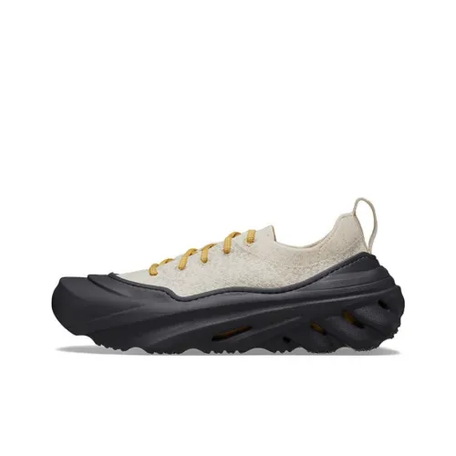 Crocs Casual Низкий Топ Бежевый Черный Унисекс