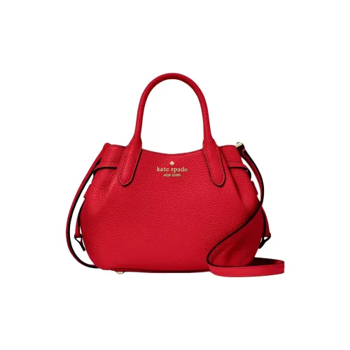 Kate Spade Сумка из текстуры личи кожа мини одно плечо женская вишнево-красный