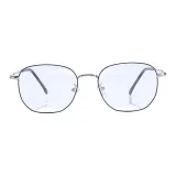 Графитно-черный с серебряной оправой