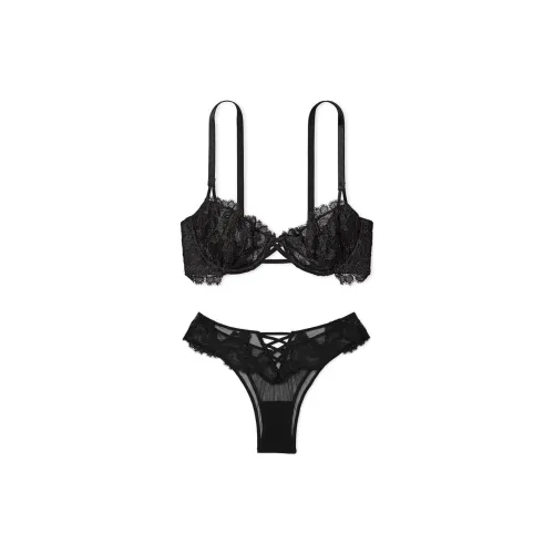 Victoria's Secret Набор Черное Женское нижнее белье Комплекты
