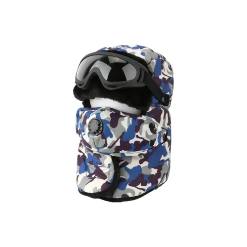 Шапка-ушанка из плюшевого трикотажа Moore Joan унисекс