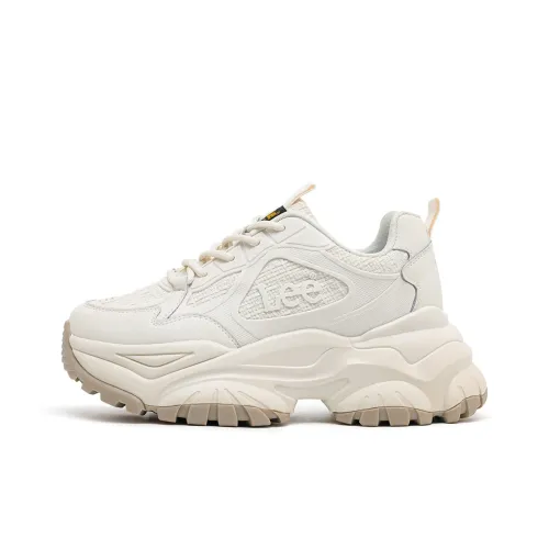 Lee визуально увеличивает рост Низкие кеды с толстой подошвой Женские