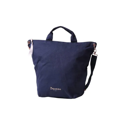 Repetto Хлопок Одно Плечо Сумка Унисекс Синий
