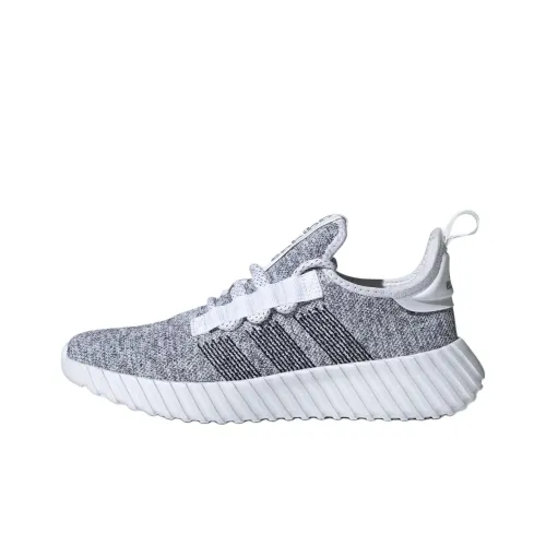 Adidas Kaptir Flow Slip-resistant Abrasion-resistant Low Top Casual Women's White Silver Adidas Kaptir Flow Противоскользящий Устойчивый к истиранию Низкий Топ Повседневный Женский Белый Серебряный