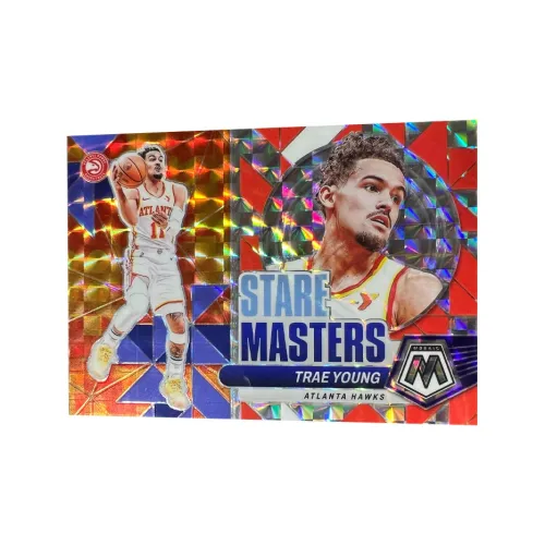 PANINI Atlanta Hawks Trae Young New York Mayor High END Horizontal Mosaic Hologram Card Player Card Rare Card