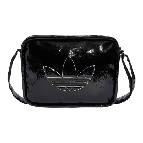 Adidas Originals ПУ (полиуретан) Сумка через плечо Стандартная Унисекс Черная