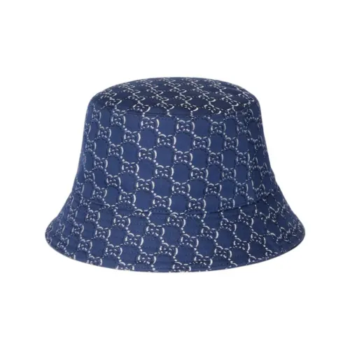 GUCCI Хлопковая ткань Шляпы ведра Мужской Синий