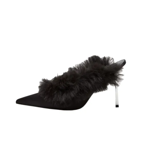 MAGDA BUTRYM Домашние тапочки 10,5 см Женские Черные