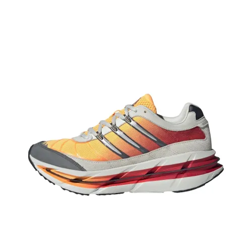 Adidas Adistar Беговые кроссовки Низкий топ Оранжевый Красный Унисекс