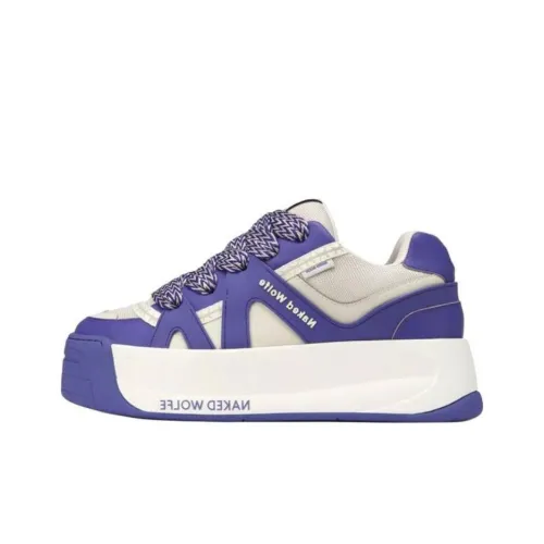 Naked Wolfe SLIDE Be Дикий And true To Yourself Высокий Топ Скейтборд Кроссовки Мужской Фиолетовый