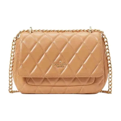 Kate Spade Сумка через плечо из коровьей кожи Маленькая Женская Тирамису