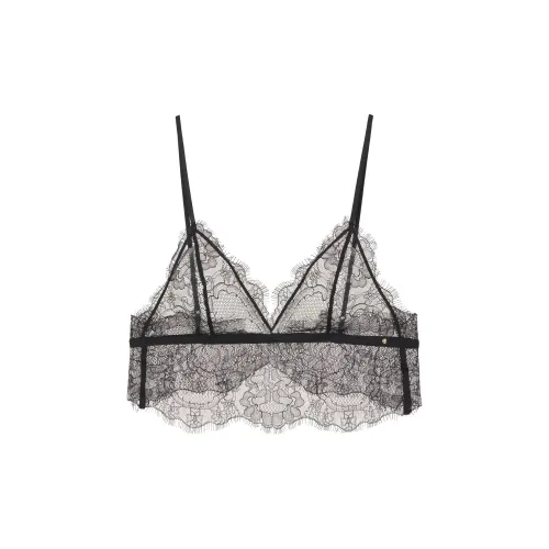 ANINE BING Черный Женские Бюстгальтеры
