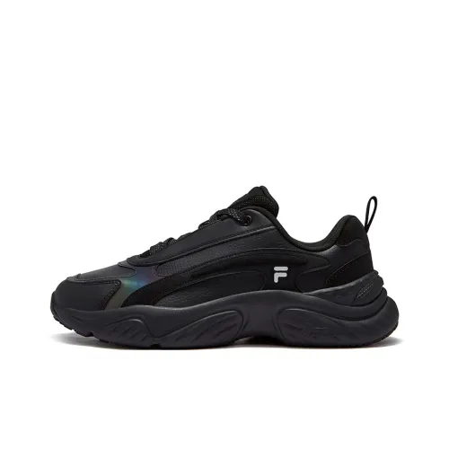 FILA FUSION Conch Dx Беговые кроссовки Низкий Топ Черный Мужской