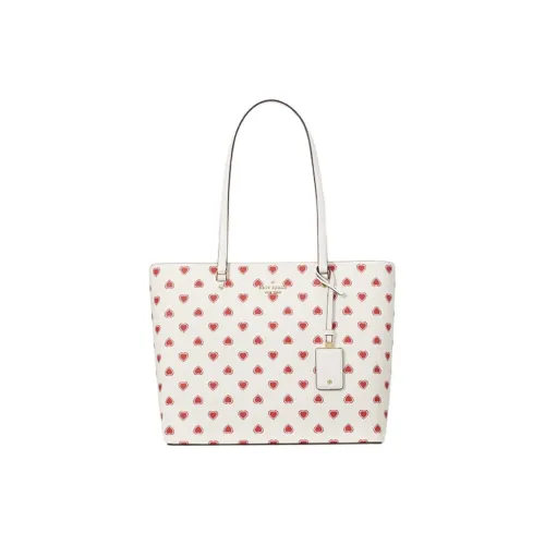 Kate Spade Сумка из искусственной кожи сумка для покупок сумка через плечо большая женская молочно-белая и красная
