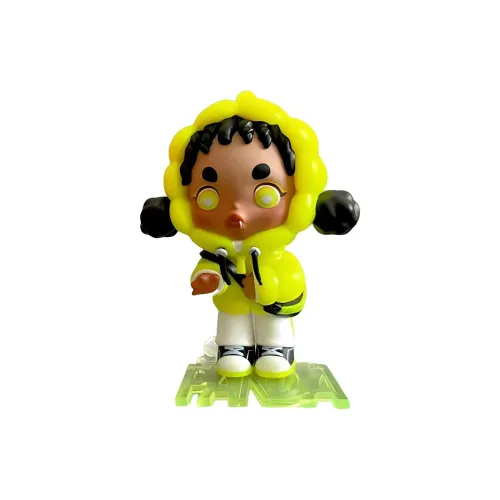 POP MART Коллаборация Edition POP MART Коллаборация Edition Его SP2 Поколение Bear Cat Trend Желтый Кудрявый Слепые коробки Подтвержденная версия