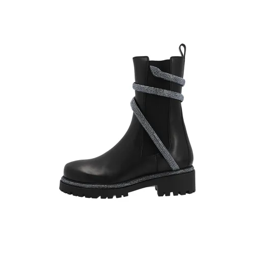 RENE CAOVILLA Cleo Короткий Челси Женские Черный