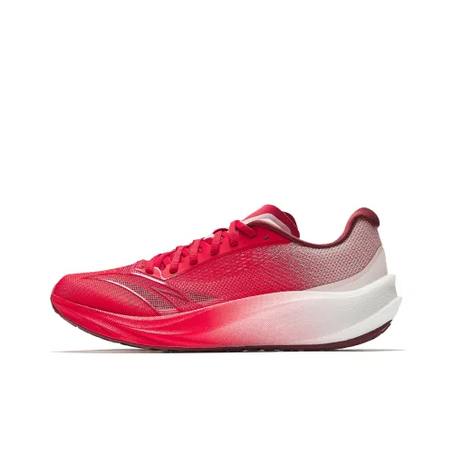 ANTA Беговые кроссовки Low Топ Айвори Белый/Университетский Красный Мужской