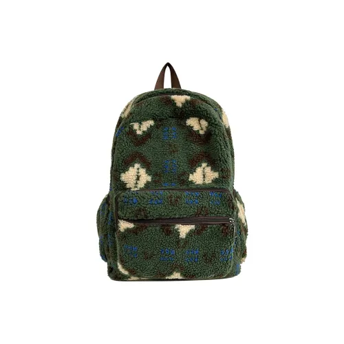 Путешествие Полиэстер Рюкзак Унисекс Зеленый Хаки