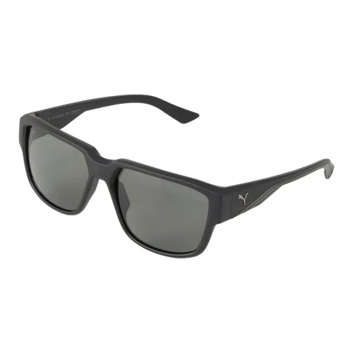 PUMA Вакуумная Формовка Поликарбонат Квадратные Солнцезащитные Очки Унисекс Черные
