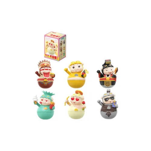 GG Bond Поросенок Герой Unbeatable Свинья Коллекция Плюшевый Орнамент Слепые Коробки Один Mystery Коробка Целая Коробка 6 шт