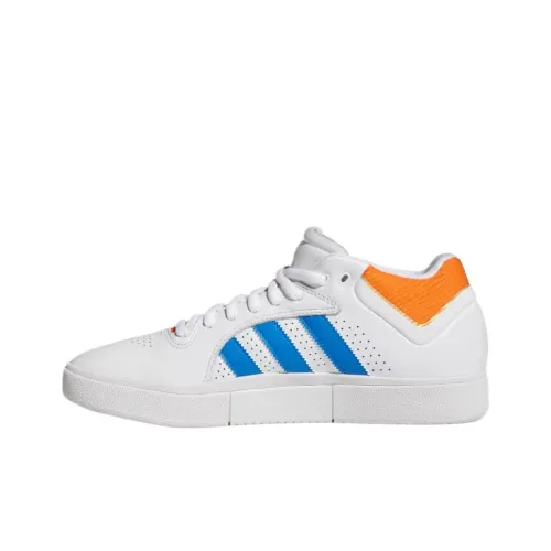 Adidas Originals Slip-Resistant Shock Absorbers Low Top Скейтборд Кроссовки Унисекс Белый