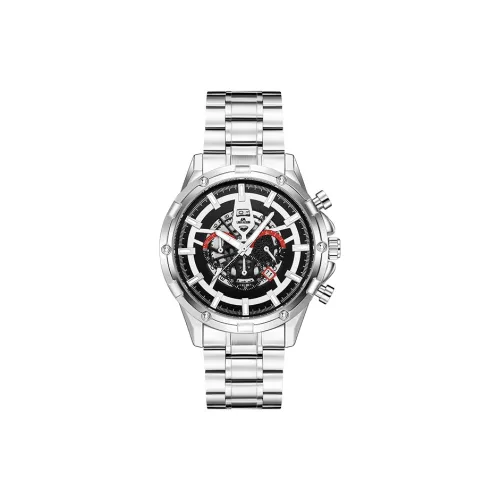 LIBER AEDON Кварцевый механизм Черный циферблат Мужские часы