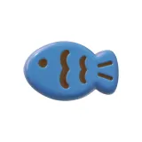 Синий тайяки заколка для волос