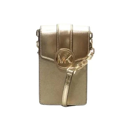 MICHAEL KORS CARMEN Покрытие Холст Чехол для телефона Мини Женский Античное Золото