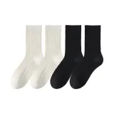 Натуральный белый 2 шт - Черный 2 шт