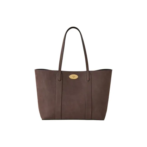 Mulberry Bayswater Телячья кожа Тоут Сумка Сумка для покупок Сумка на плечо Женская Эбеновый