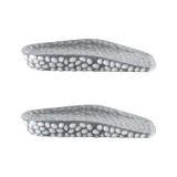 Серый, основа, серый топ [2 шт, 1,5 см], Boost, попкорн, 7-точечная амортизация, увеличение высоты