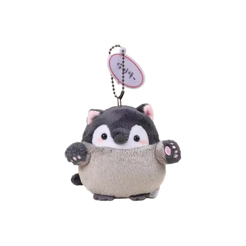 AIRONGYI Счастливый Котенок любит Гусь Малыш Куклы Плюшевый Брелок 10 см Рекомендуемый рост