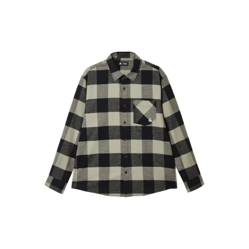 JACK&JONES E03 Earth Зеленый Мужская Рубашка