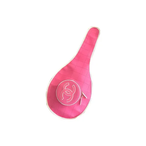 CHANEL 23C Early Spring Хлопок Canvas Телячья кожа Золото Металл Ракетка Сумка Сумка через плечо Сумка на плечо Женская