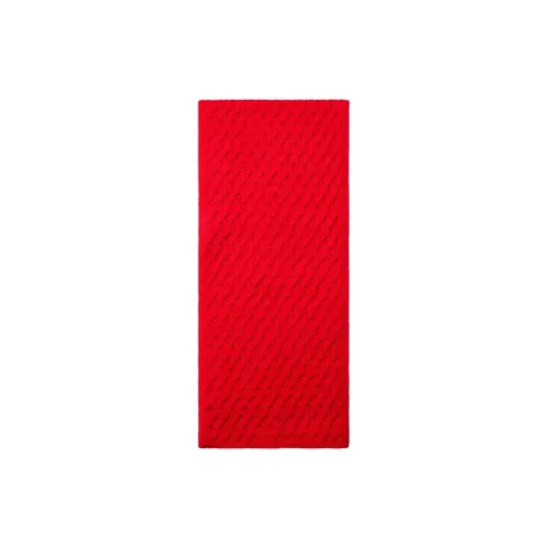 Calvin Klein Spring Festival Red Magenta Sheep Wool Knit Шарфы Мужской